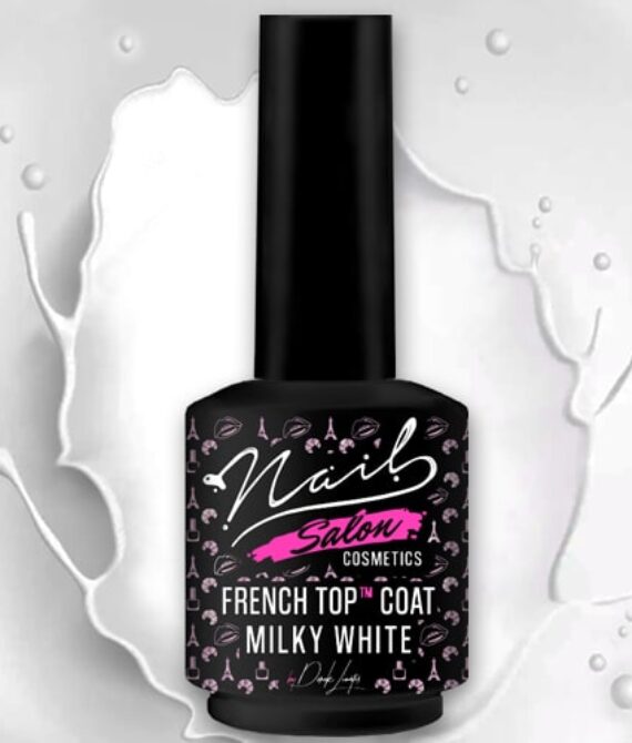 FRENCH TOP – Milky White Top Coat 15ml