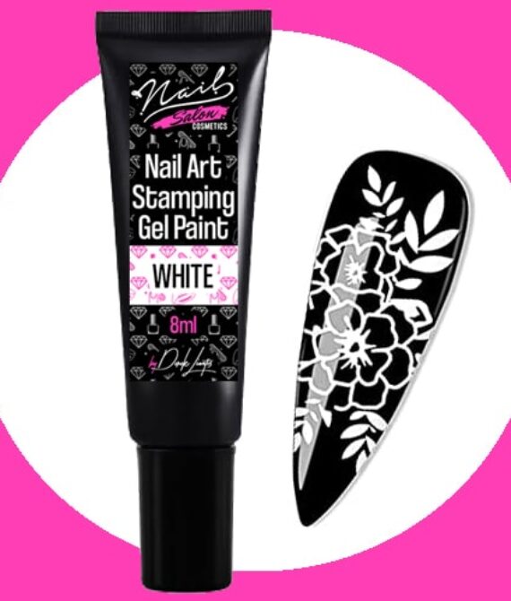 Nail Art Stamping & Gel Paint 8ml – White / Άσπρο
