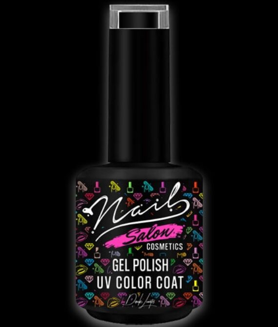 Total Black / Μαύρο Super Black – Ημιμόνιμο Βερνίκι Νυχιών Nail Salon Cosmetics 15ml
