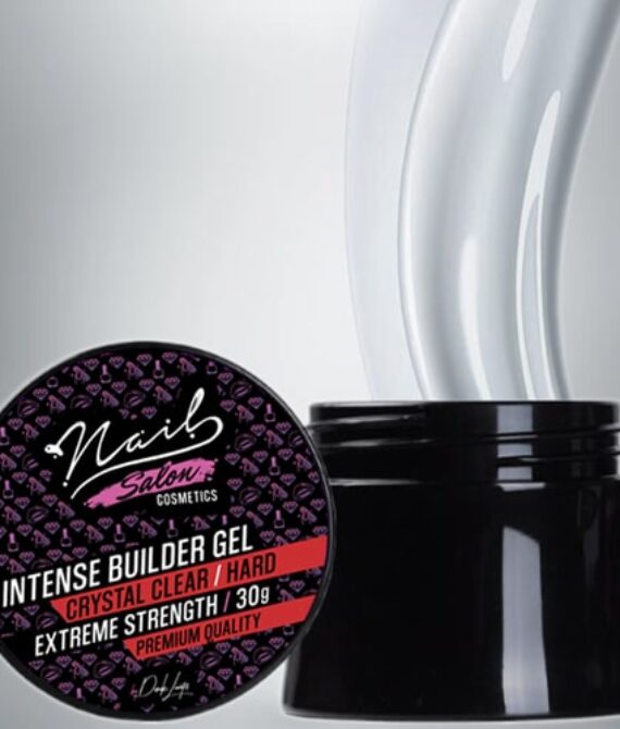 Intense Builder Gel 30g / Crystal Clear – Hard / Premium Quality