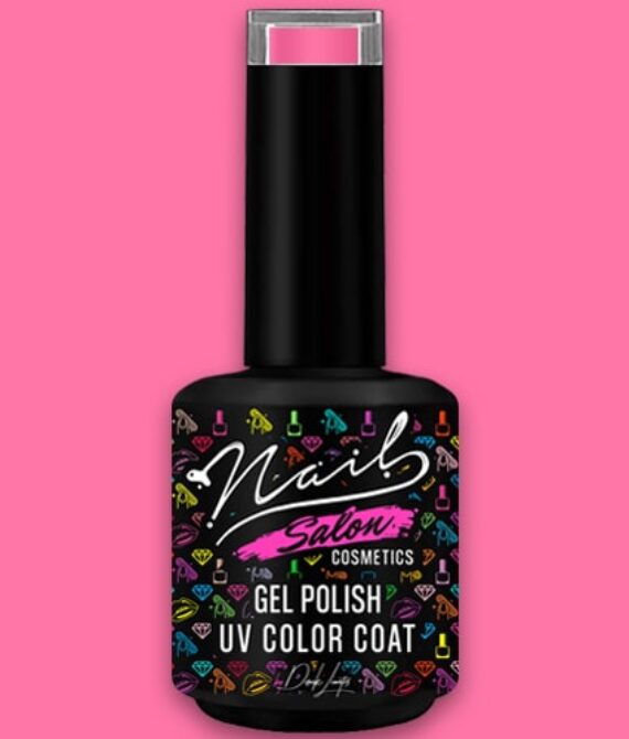 Bubble Gum (Neon Hot Pink) – Ημιμόνιμο Βερνίκι Νυχιών Nail Salon Cosmetics 15ml