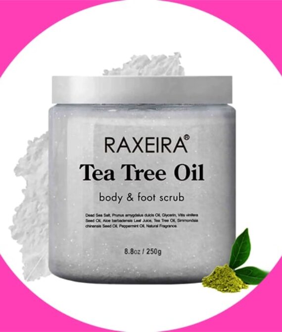 Tea Tree Oil Sea Salt Scrub / Απολέπιση Ποδιών με Άλατα Νεκράς Θάλασσας &  Έλαιο Τεϊόδεντρου / 250g