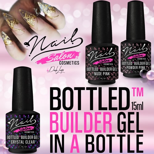 BOTTLED Builder Gel – BIAB Candy Pink 15ml - Image 5