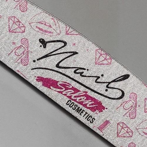 Artificial Nail File Nail Salon Cosmetics Half Moon Pro 150/180grit 1pc - Image 4