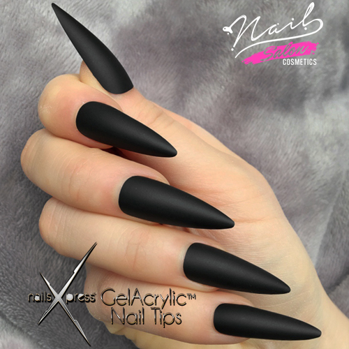 Soft Gel Tips / Press On - Stiletto - 600pcs NailsXpress / GelAcrylic™ - Image 2