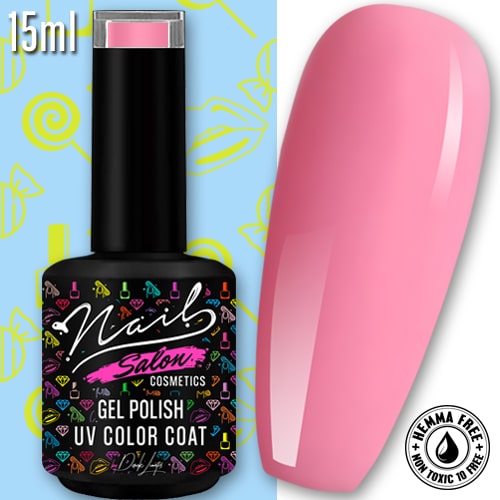 Cotton Candy (Baby Pink) – Nail Salon Cosmetics Gel Polish 15ml - Image 2