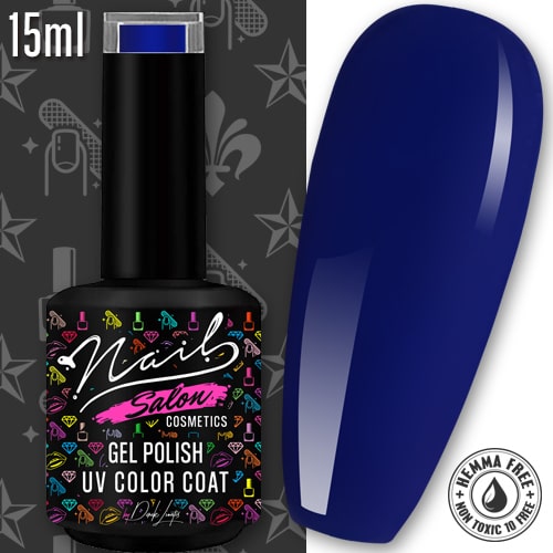 Navy Blue – Nail Salon Cosmetics Gel Polish 15ml - Image 2