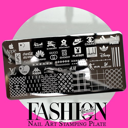 Fashion Brands – Metal Stamping Plate for Nail Art Nail Stamp