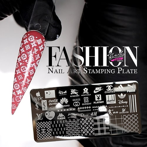 Fashion Brands – Metal Stamping Plate for Nail Art Nail Stamp - Image 2