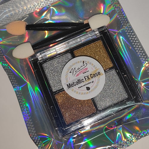 Metallic FX / Mirror Compact 4 Set / Metallic & Holo Pigment – 18g. - Image 4